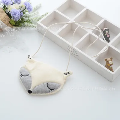 The New South Korean Manufacturers Original Cartoon Small Fox Children Small Satchel Purse