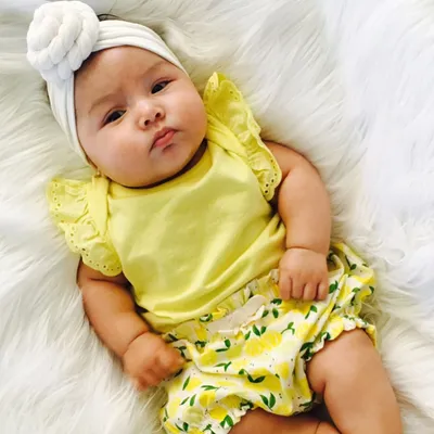 Children's hair band Europe and America ins explosion models baby knotted hair band cute baby cotton tiara hair accessories