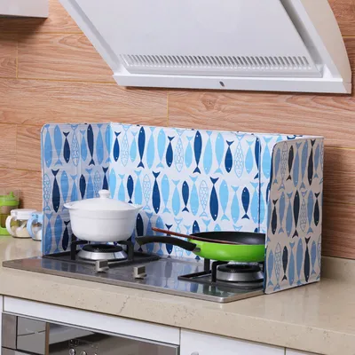 MUKEB oil barrier oil baffle block oil baffle plate kitchen supplies oil proof plate thickening