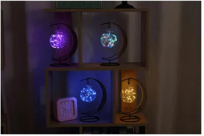 LED creative hand rope rattan ball copper wire lamp lamp room bedroom decoration lamp Christmas lamp light night lamp