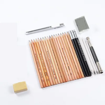 The Complete Drawing & Illustration Set - Case & All Items Included