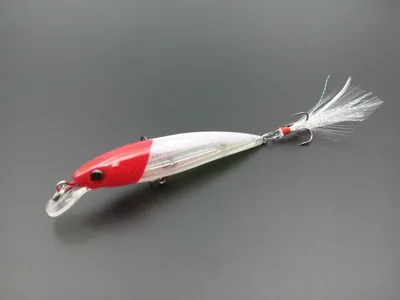 Bionic Feather Bait Color Random