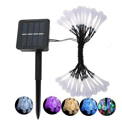 أضواء LED على شكل قطرات ماء
