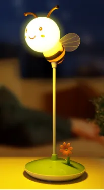 Bee bee cartoon charging Nightlight lamp explosion sensor light Si Paiya genuine manufacturers