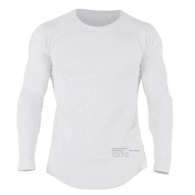 Men Long Sleeves Fitness Tees