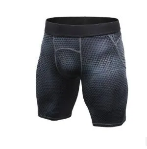 Men's Casual And Comfortable Compression Muscle Gym Shorts