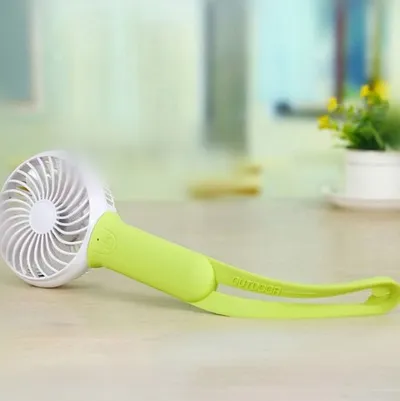 مروحة يدوية USB صغيرة، تبريد محمول، مكيف هواء LED مبريد، سرعة قابلة للتعديل بحرارة ومراوح بطارية قابلة لإعادة الشحن بطول 200 مم