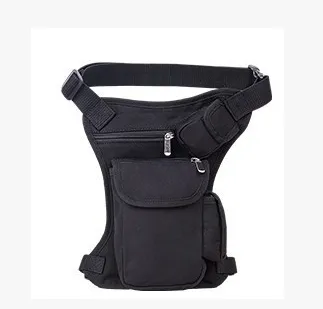 Ares canvas leg men's multi-functional leg outdoor men and women casual tactical bag pockets ride Marching fans waist bag