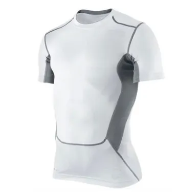 Men's Fitness Short-Sleeve Compression Shirt