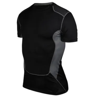 Men's Fitness Short-Sleeve Compression Shirt