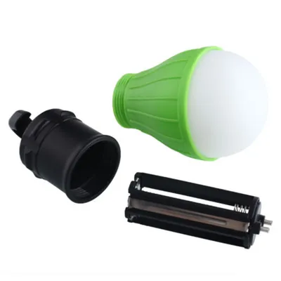 Portable Hanging Hook 3LED Camping Tent Light Outdoor Fishing Lantern Lamp