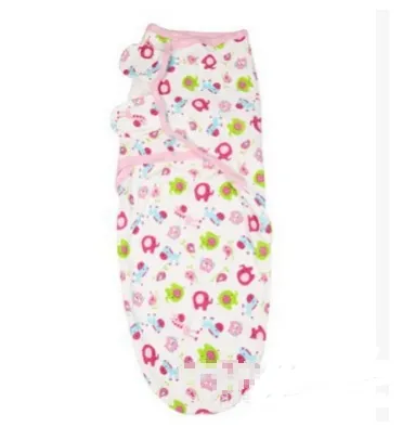 Cotton baby baby wrapped towel, cartoon baby sleeping bag, anti startled baby and baby products