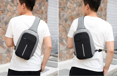 Wholesale manufacturers anti-theft chest pack men's fashion SATCHEL BAG BAG outdoor travel backpack