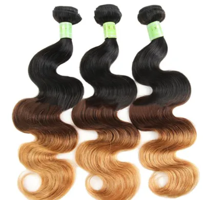 مجموعة شعر Xuchang Body WaveT1b27 أومبري