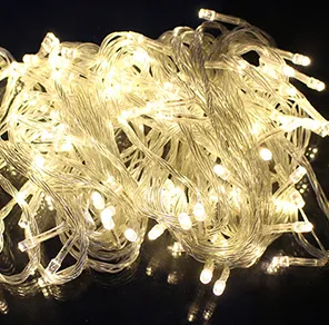 أضواء خرافية LED متعددة الألوان، خرز زينة، مقاومة للماء، للاستخدام الخارجي، لتزيين حفلات الأعياد وشجرة عيد الميلاد