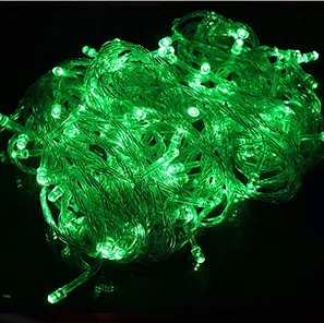 أضواء خرافية LED متعددة الألوان، خرز زينة، مقاومة للماء، للاستخدام الخارجي، لتزيين حفلات الأعياد وشجرة عيد الميلاد