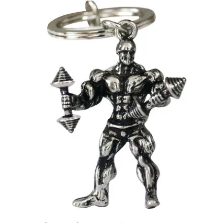 Sports Metal custom-made key buckle fitness sports small gifts