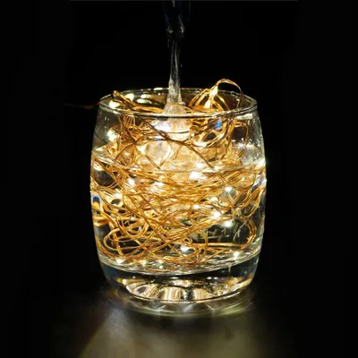 10 meters 100 lights USB copper wire LED lights