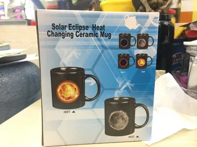 Color Changing Solar and Luna Eclip Coffee Mug