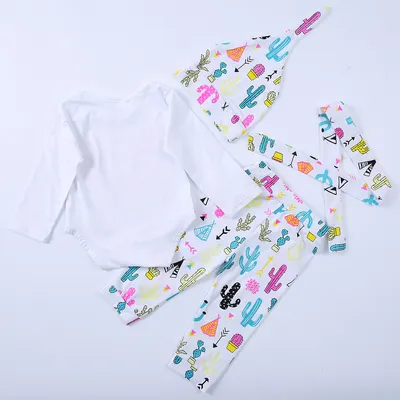 Baby girl Romper 4pcs set