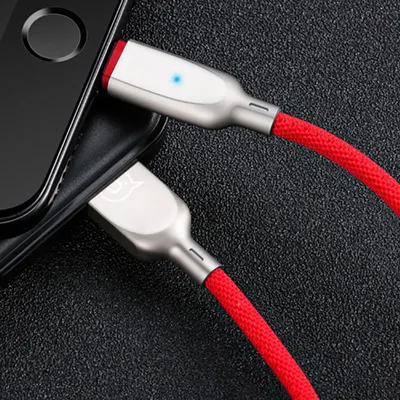 Compatible With Apple, Intelligent Power Off 8 Pin Charger Cable For X 8 7 6