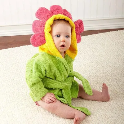 Cartoon Cute Animal Modeling Baby Bath Towels Baby Bathrobes Cotton Children's Bathrobes Baby Hooded