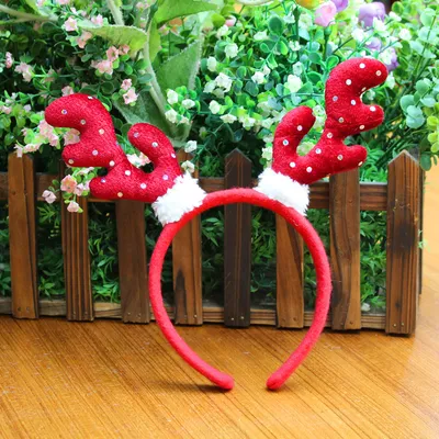 Christmas Head Buckle Christmas Party Supplies Christmas Headband Gifts Christmas Headband