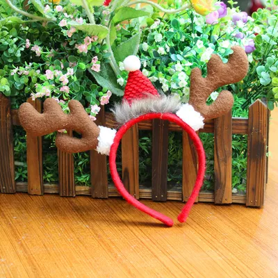 Christmas Head Buckle Christmas Party Supplies Christmas Headband Gifts Christmas Headband