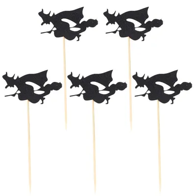 Halloween cake card decoration