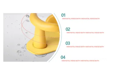Baby Child Toddler Kids Anti Slip Safety Chair Bath Tub Ring Seat Infant