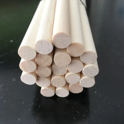 High Quality Solid Wood Round Wooden Stick DIY Model Long Wooden Stick Wooden Crafts