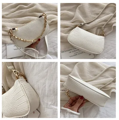 One shoulder armpit bag for women