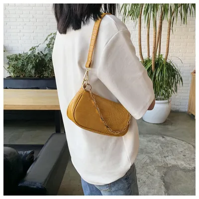One shoulder armpit bag for women