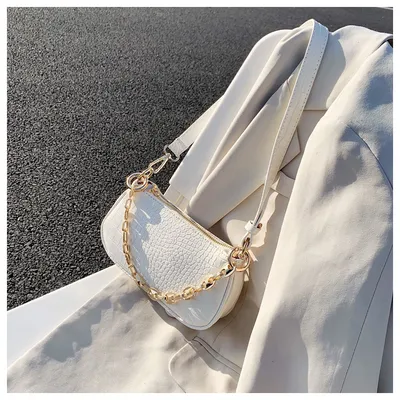 One shoulder armpit bag for women