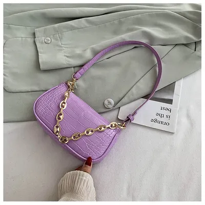 One shoulder armpit bag for women