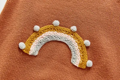 New Baby Girl Baby Knitted Strap Jumper