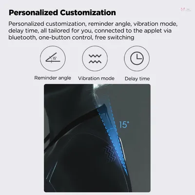 Intelligent Anti-hunchback Posture Corrector Induction Vibration Reminder