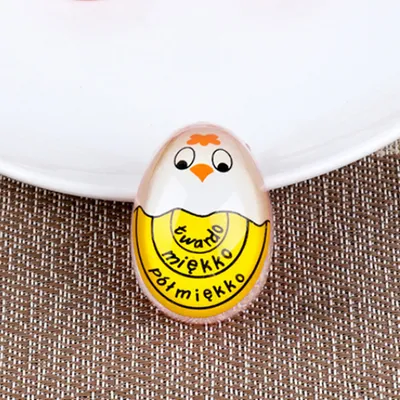 Creative Cartoon Boiled Egg Timer Kitchen Poached Egg Observer Boiled Egg Timer