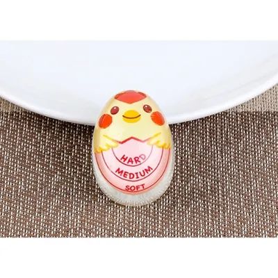 Creative Cartoon Boiled Egg Timer Kitchen Poached Egg Observer Boiled Egg Timer