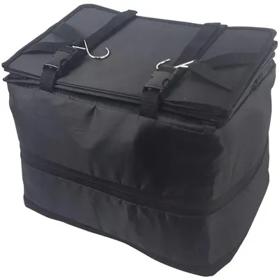 Three-layer Clothing Storage Home Cabinet Foldable Mesh Storage Bag