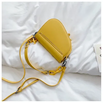 Korean all-match one-shoulder saddle bag