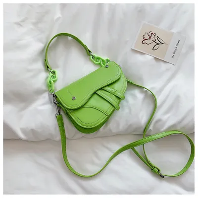 Korean all-match one-shoulder saddle bag