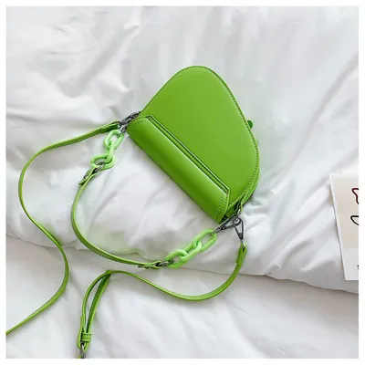 Korean all-match one-shoulder saddle bag