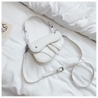 Korean all-match one-shoulder saddle bag