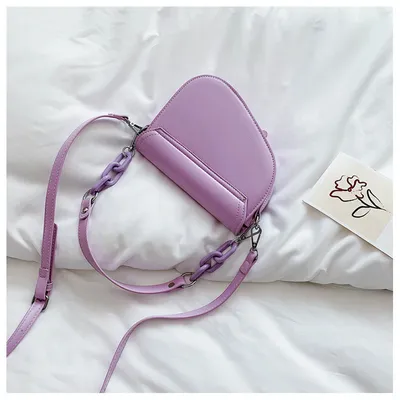Korean all-match one-shoulder saddle bag