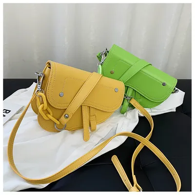 Korean all-match one-shoulder saddle bag