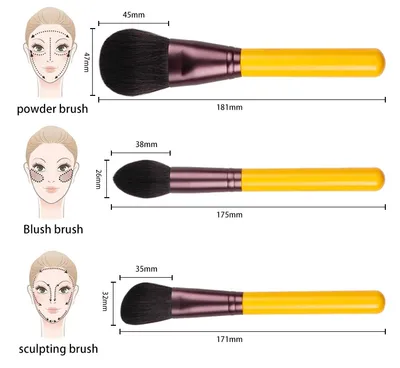 Little grape series makeup brush