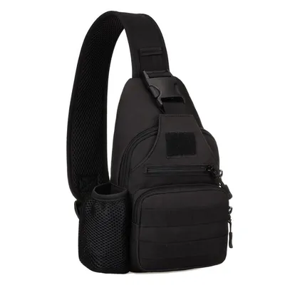 Charging port Canvas Backpack waist bag