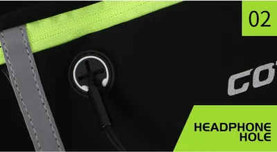Waterproof Lycra running bag