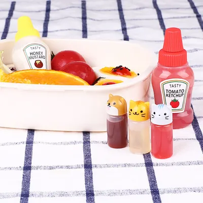 Small Animal Shaped Sauce Sub-bottling
